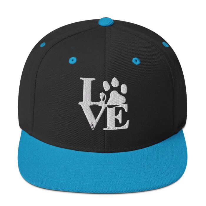 Dog Love Snapback Hat