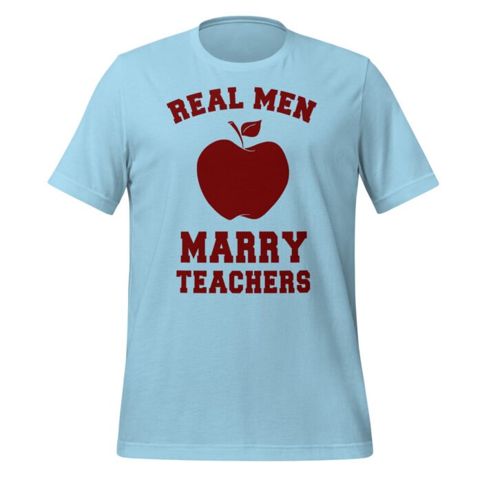 Real Men Marry Teachers T-shirt - Image 7