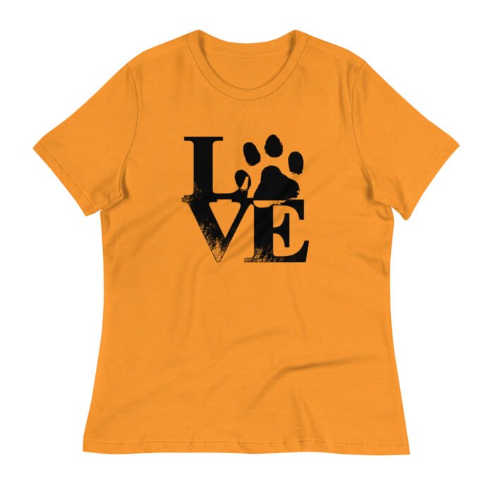 Women's Dog Love Relaxed T-Shirt - Image 5