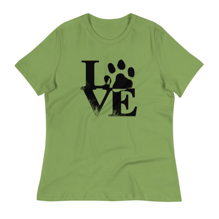 Women's Dog Love Relaxed T-Shirt