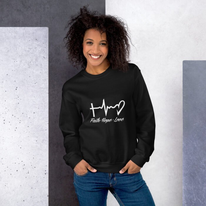 Faith Hope Love  Sweatshirt - Image 2