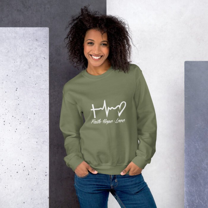 Faith Hope Love  Sweatshirt - Image 6