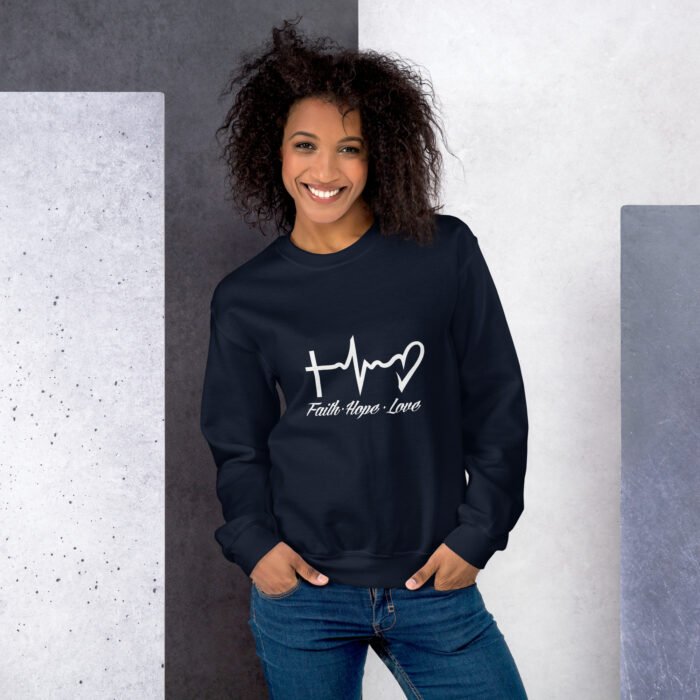 Faith Hope Love  Sweatshirt - Image 3