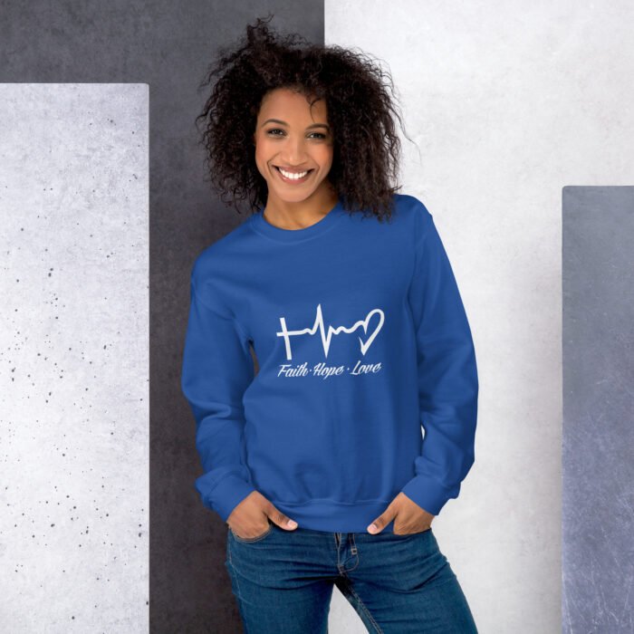 Faith Hope Love  Sweatshirt - Image 5