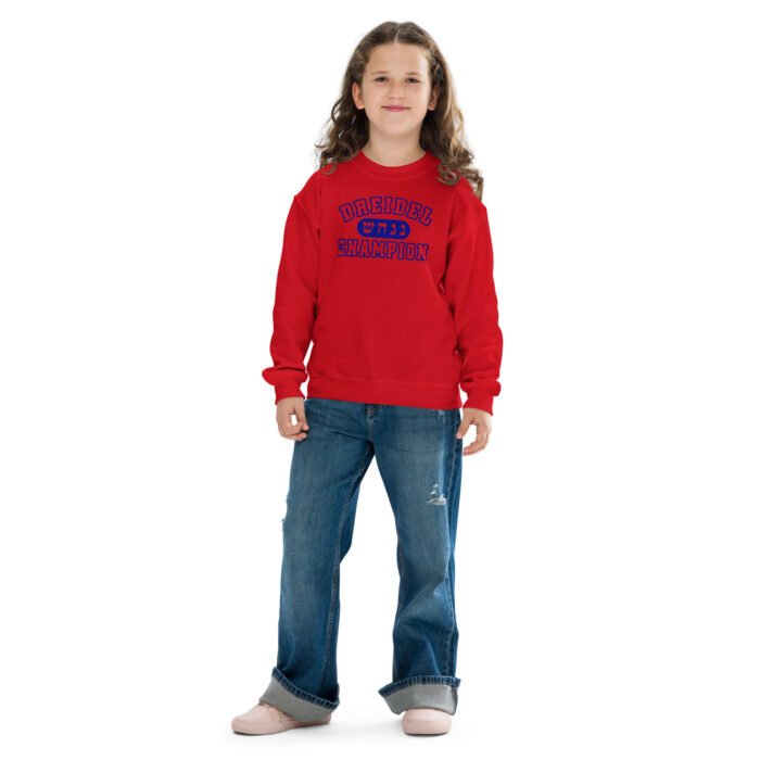 Youth Dreidel Sweatshirt - Image 3